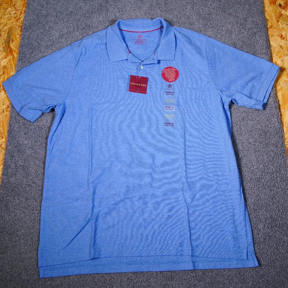 Covington Light Blue Polo Shirt Size Men's XXL - New With Tags